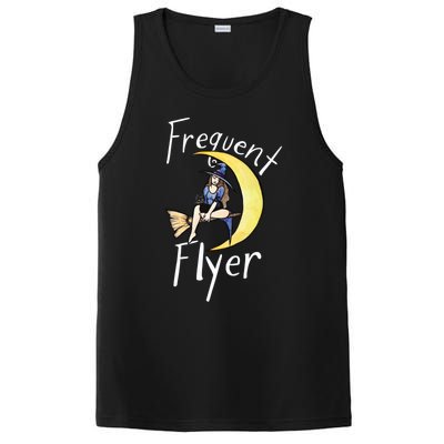 Frequent Flyer Moon Witch Meaningful Gift PosiCharge Competitor Tank