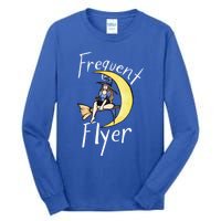 Frequent Flyer Moon Witch Meaningful Gift Tall Long Sleeve T-Shirt