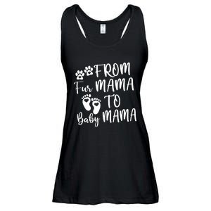 From Fur Mama To Baby Mama Ladies Essential Flowy Tank