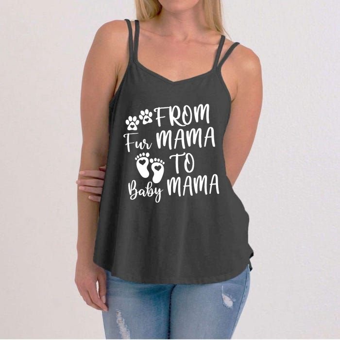 From Fur Mama To Baby Mama Women's Strappy Tank