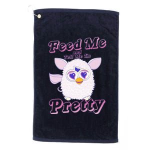 Furby Feed Me And Tell Me IM Pretty Cute Platinum Collection Golf Towel