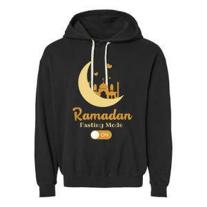 Funny Fasting Mode Ramadan On Cool Islamic Fasting For Garment-Dyed Fleece Hoodie