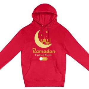 Funny Fasting Mode Ramadan On Cool Islamic Fasting For Premium Pullover Hoodie