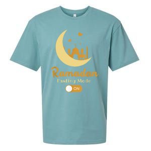 Funny Fasting Mode Ramadan On Cool Islamic Fasting For Sueded Cloud Jersey T-Shirt