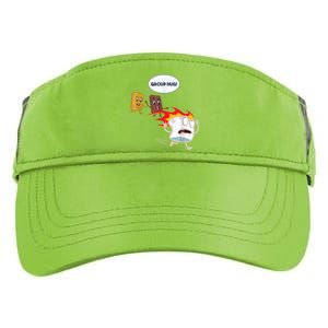 Funny For Men Smores Marshmallow Camping Roasting Adult Drive Performance Visor