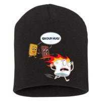 Funny For Men Smores Marshmallow Camping Roasting Short Acrylic Beanie