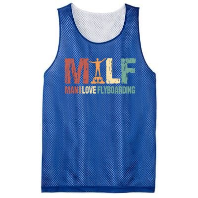 Flyboard Funny Milf I Love Flyboarding Water Sports Gift Mesh Reversible Basketball Jersey Tank