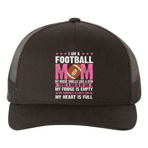 Funny Football Mom Quote Fan Yupoong Adult 5-Panel Trucker Hat