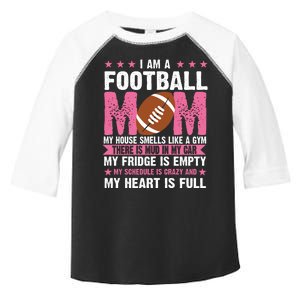 Funny Football Mom Quote Fan Toddler Fine Jersey T-Shirt