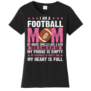 Funny Football Mom Quote Fan Women's T-Shirt