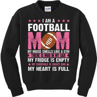 Funny Football Mom Quote Fan Kids Sweatshirt