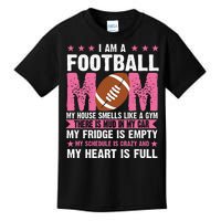 Funny Football Mom Quote Fan Kids T-Shirt