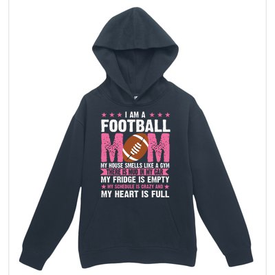 Funny Football Mom Quote Fan Urban Pullover Hoodie