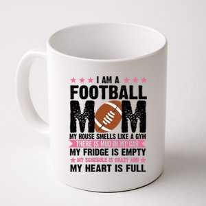 Funny Football Mom Quote Fan Coffee Mug