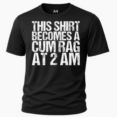 Funny For Men Women With Sayings Cum Rag Cooling Performance Crew T-Shirt