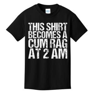 Funny For Men Women With Sayings Cum Rag Kids T-Shirt