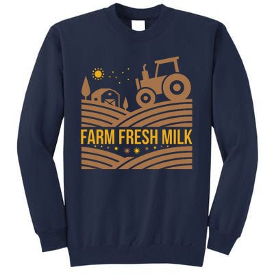 Farm Fresh Milk Tall Sweatshirt