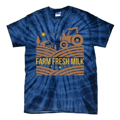 Farm Fresh Milk Tie-Dye T-Shirt