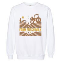 Farm Fresh Milk Garment-Dyed Sweatshirt