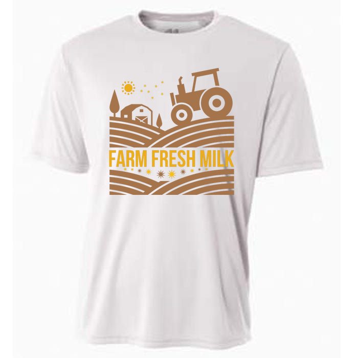 Farm Fresh Milk Cooling Performance Crew T-Shirt