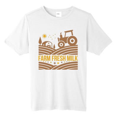 Farm Fresh Milk Tall Fusion ChromaSoft Performance T-Shirt