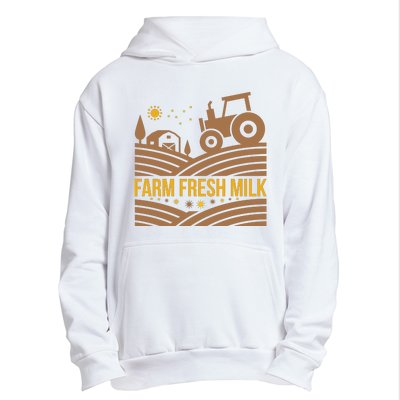 Farm Fresh Milk Urban Pullover Hoodie