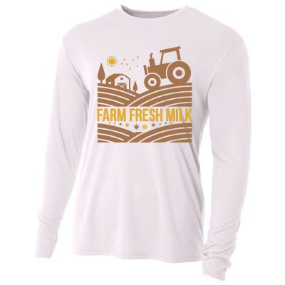 Farm Fresh Milk Cooling Performance Long Sleeve Crew