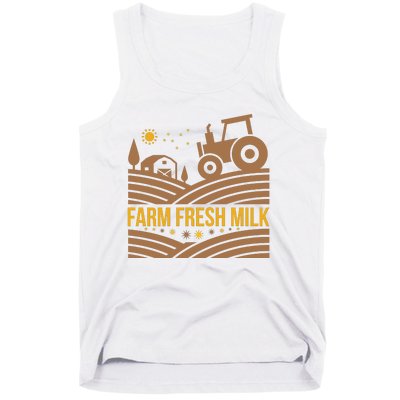 Farm Fresh Milk Tank Top