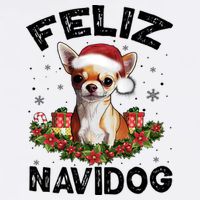 Funny Feliz Navidog Chihuahua Dog Lover Gift Christmas Cute Gift Mug