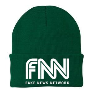 Fnn Fake News Network Knit Cap Winter Beanie