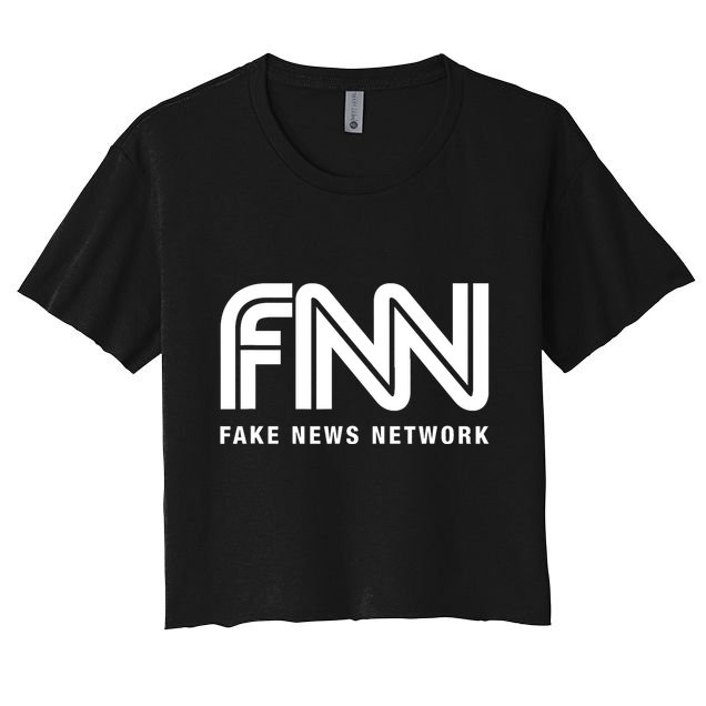 Fnn Fake News Network Crop Top