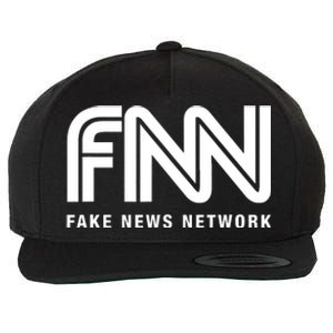 Fnn Fake News Network Wool Snapback Cap