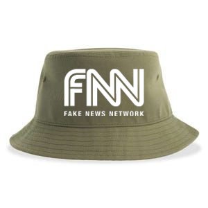 Fnn Fake News Network Sustainable Bucket Hat