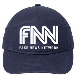 Fnn Fake News Network 7-Panel Snapback Hat