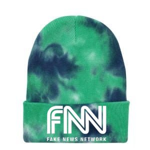 Fnn Fake News Network Tie Dye 12in Knit Beanie