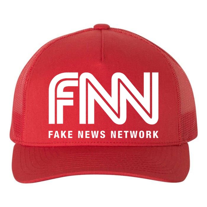 Fnn Fake News Network Yupoong Adult 5-Panel Trucker Hat