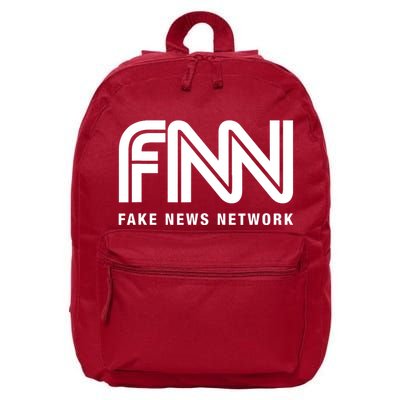 Fnn Fake News Network 16 in Basic Backpack