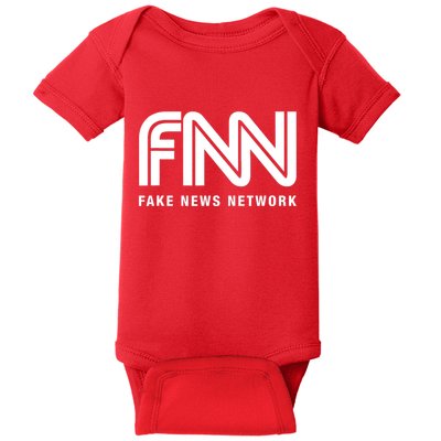 Fnn Fake News Network Baby Bodysuit