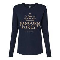 Fangorn Forest National Park Bookworms Saying Womens Cotton Relaxed Long Sleeve T-Shirt