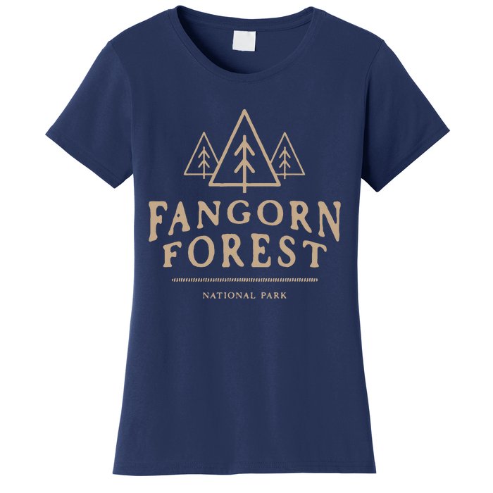 Fangorn Forest National Park Bookworms Saying Women's T-Shirt