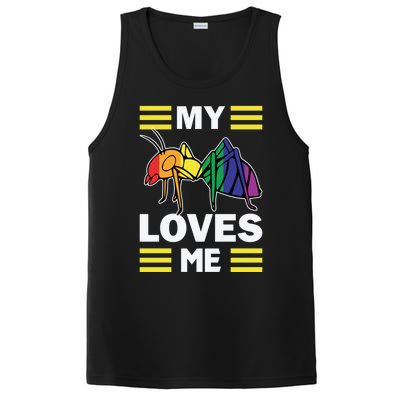 Friends Family Nephew Niece Ant Lovers My Aunt Loves Me Meaningful Gift PosiCharge Competitor Tank