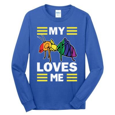 Friends Family Nephew Niece Ant Lovers My Aunt Loves Me Meaningful Gift Tall Long Sleeve T-Shirt