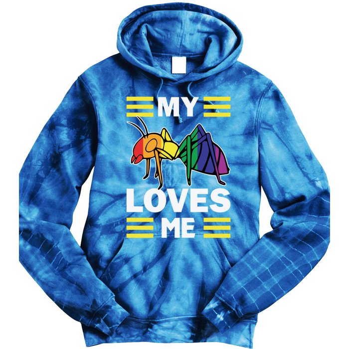 Friends Family Nephew Niece Ant Lovers My Aunt Loves Me Meaningful Gift Tie Dye Hoodie