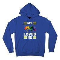 Friends Family Nephew Niece Ant Lovers My Aunt Loves Me Meaningful Gift Tall Hoodie