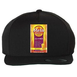 Funny Family Nurse Pharmacy Halloween Costume Metamucil Wool Snapback Cap