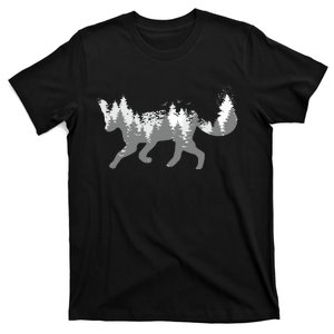 Fox Forest Nature Outdoor Hiking Camping Hunting Gift T-Shirt