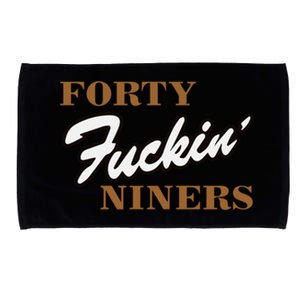 Forty Fuckin Niners Microfiber Hand Towel