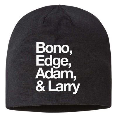 Famous First Names Bono Edge Adam & Larry Sustainable Beanie