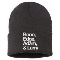 Famous First Names Bono Edge Adam & Larry Sustainable Knit Beanie