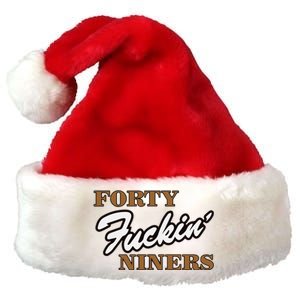 Forty Fuckin Niners Premium Christmas Santa Hat